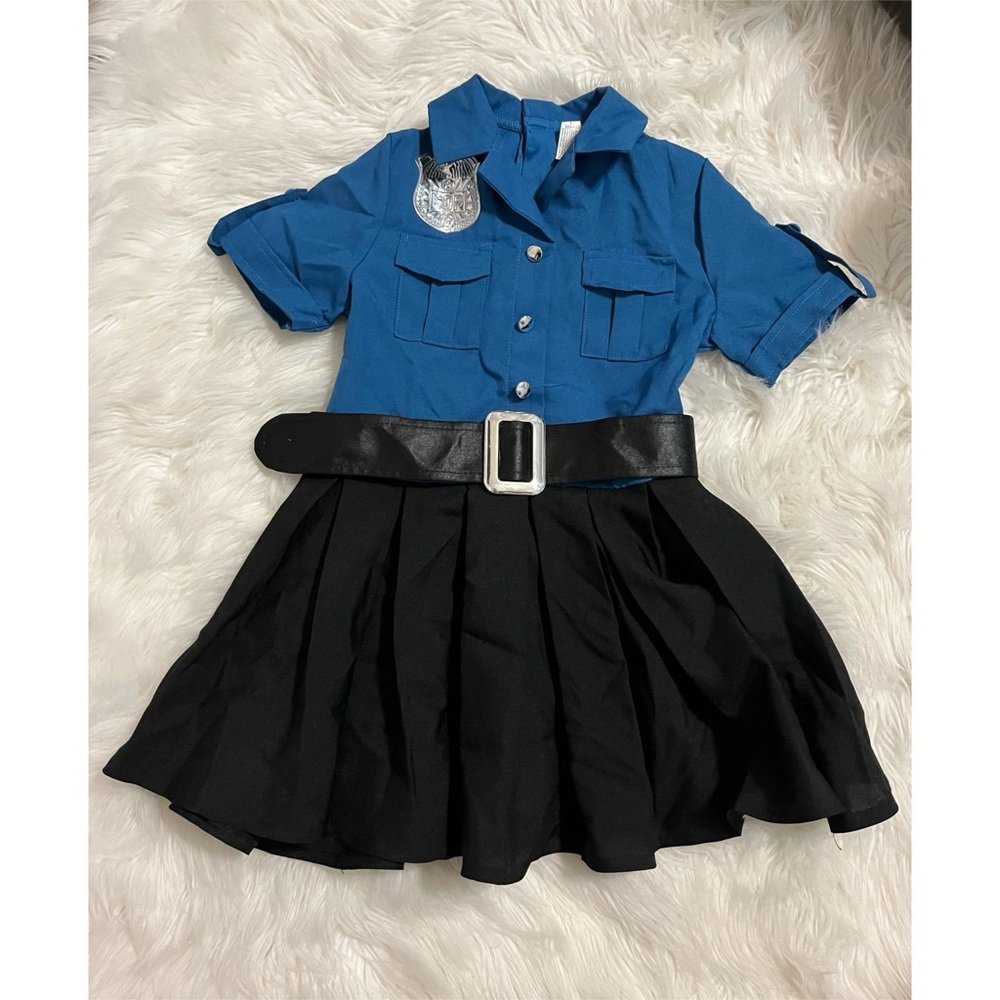 Girls officer cutie costume size 3/4t